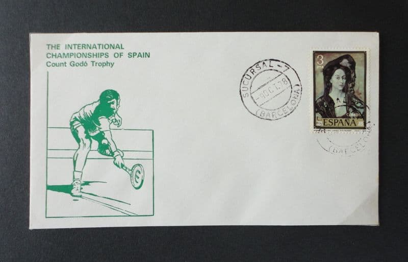 International Championships of Spain First Day Cover (1978, Oct 9th)