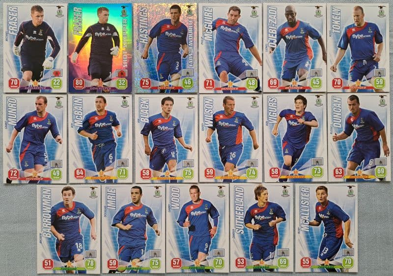 Inverness Caledonian Thistle (2008-09 SPL Super Strikes) 17 Cards