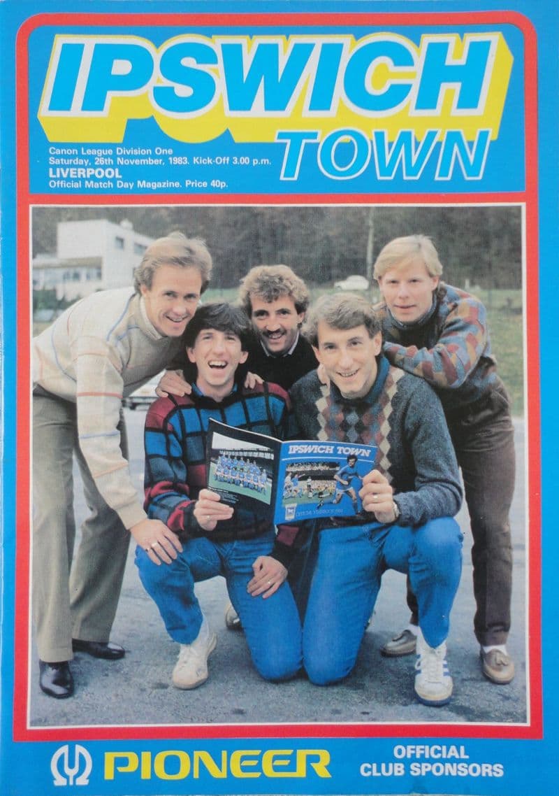 Ipswich Town v Liverpool, Div 1 (1983, Nov 26th)
