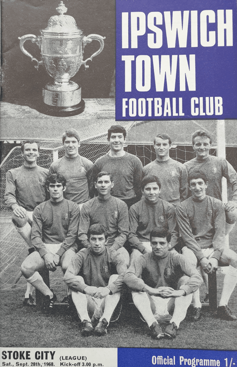 Ipswich Town v Stoke, Div 1 (1968, Sep 28th) & FLR