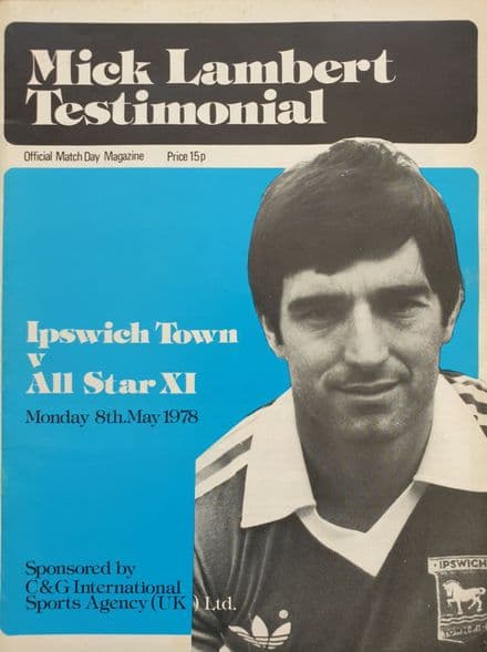 Ipswich v All Star XI, Mick Lambert Benefit (1978, May 8th)