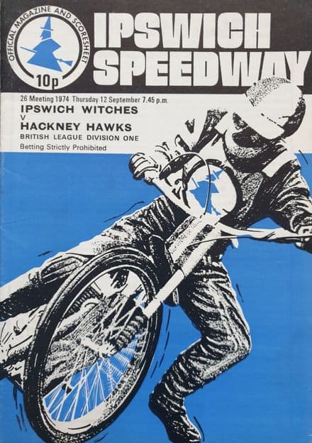 Ipswich v Hackney (1974, Sep 12th)