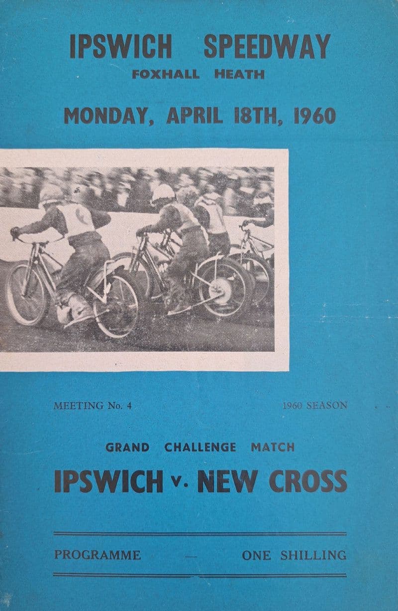 Ipswich v New Cross (1960, Apr 18th)