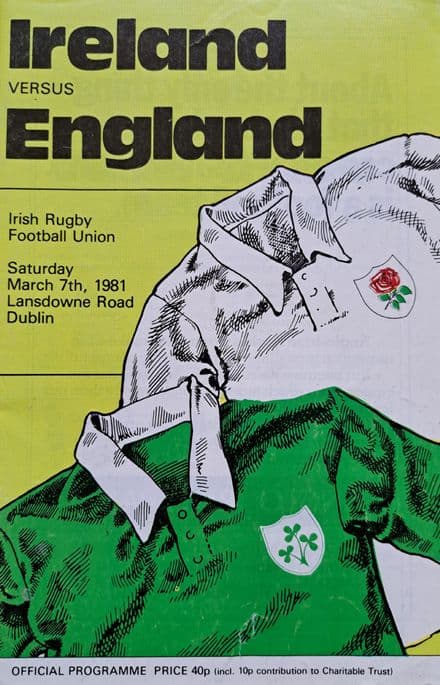 Ireland v England (1981, Mar 7th)
