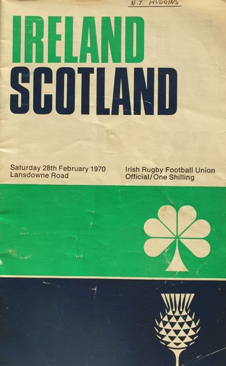 Ireland v Scotland (1969, Feb 28th)