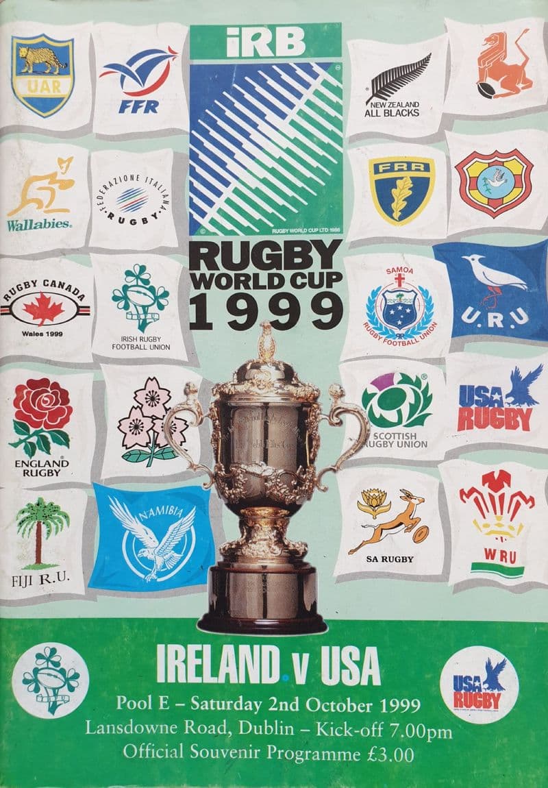 Ireland v USA RWC 1999 (2nd Oct)