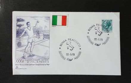 Italian Open First Day Cover (1978, May 22nd)