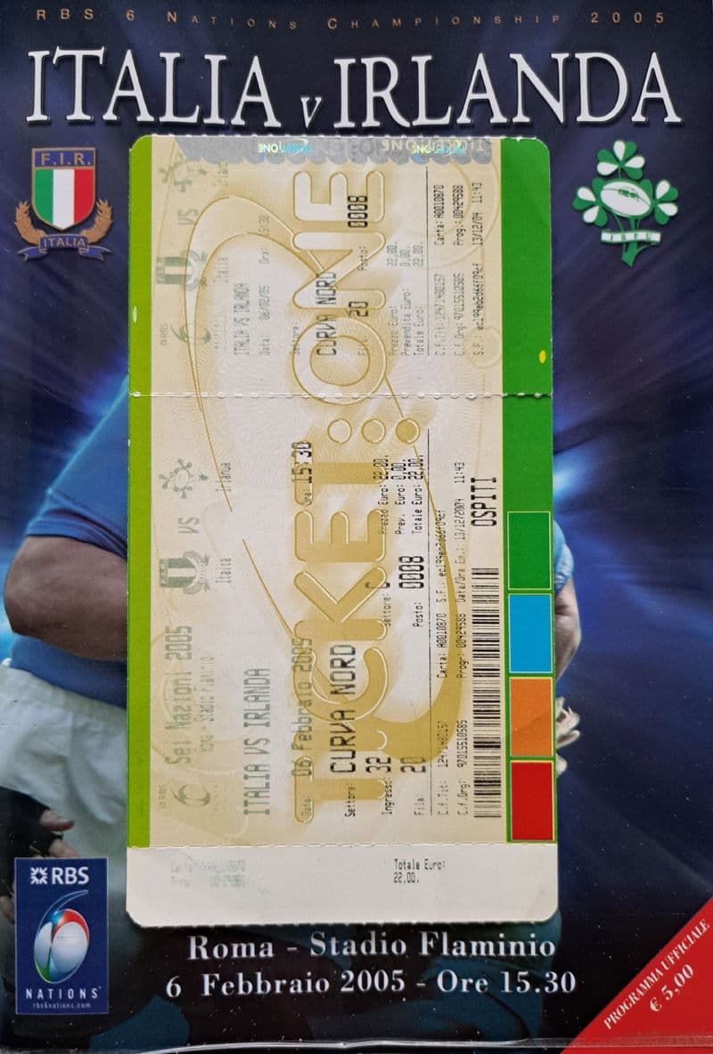 Italy v Ireland (2005, Feb 6th)