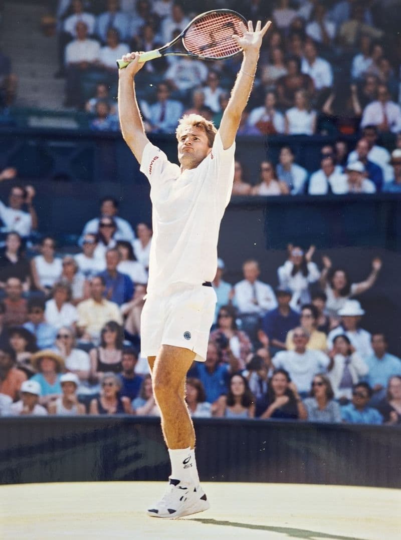 Jacco Eltingh  Colour Press Photo (Wimbledon, 1995)