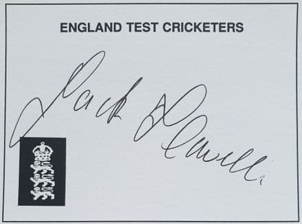 Jack Flavell Autograph