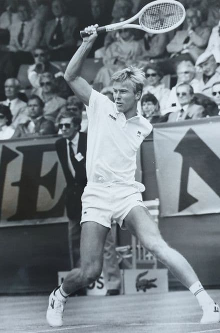 Jakob Hlasek Press Photo (Davis Cup, 1985)