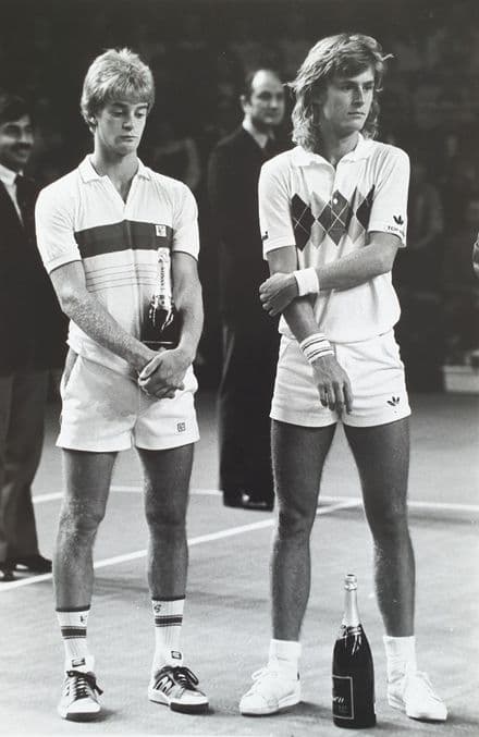 Jarryd & Simonsson Press Photo (WCT Doubles 1984)