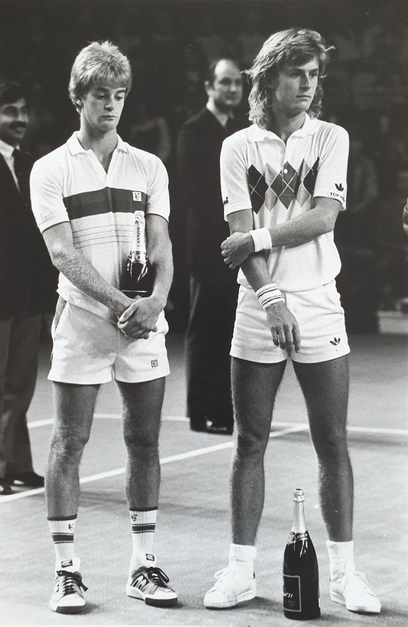 Jarryd & Simonsson Press Photo (WCT Doubles 1984)
