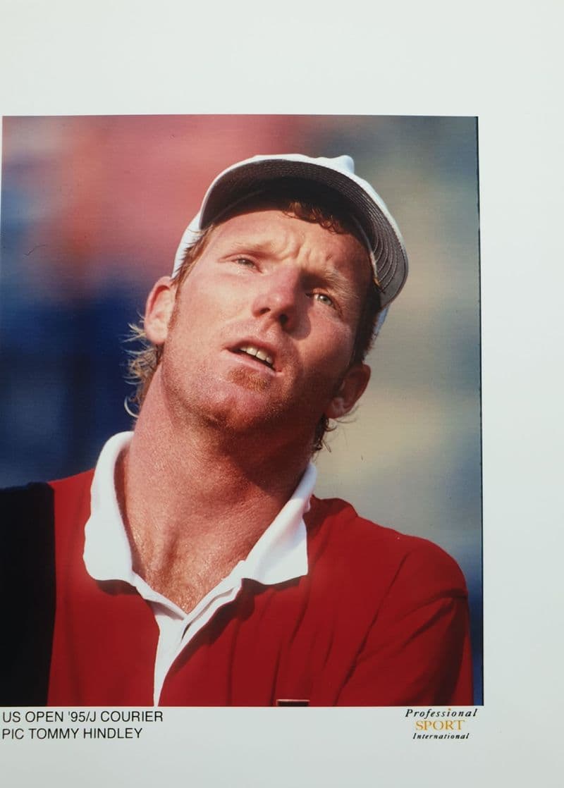 Jim Courier Colour Press Photo (US Open)