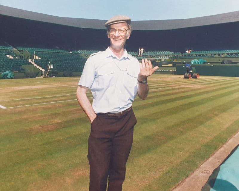 Jim Thorn Colour Press Photo (Wimbledon, 1991)