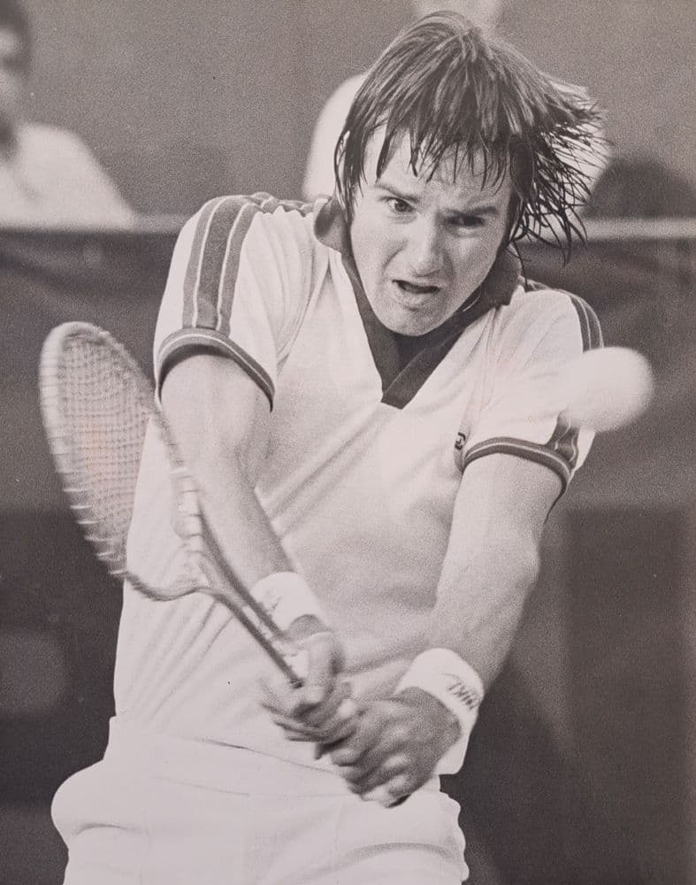 Jimmy Connors Large Press Photo 1979