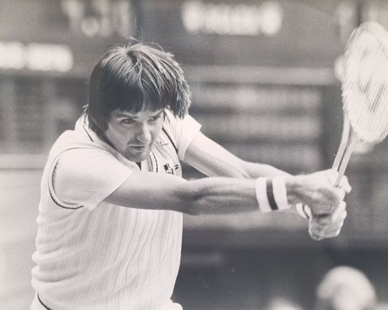 Jimmy Connors Large Press Photo (Wimbledon, 1981)