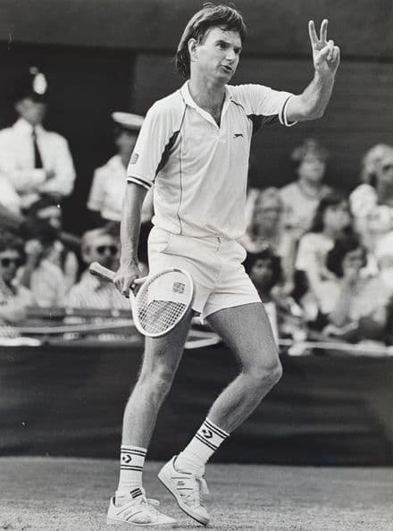 Jimmy Connors Press Photo ("Play Two")