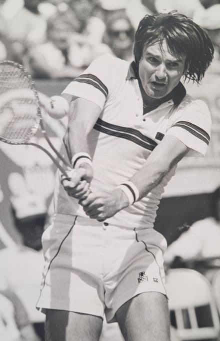 Jimmy Connors Small Photo ("Backhand")