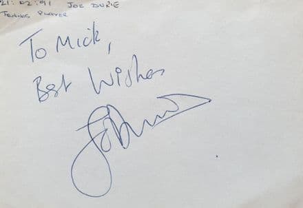 Jo Durie Autograph (1991)