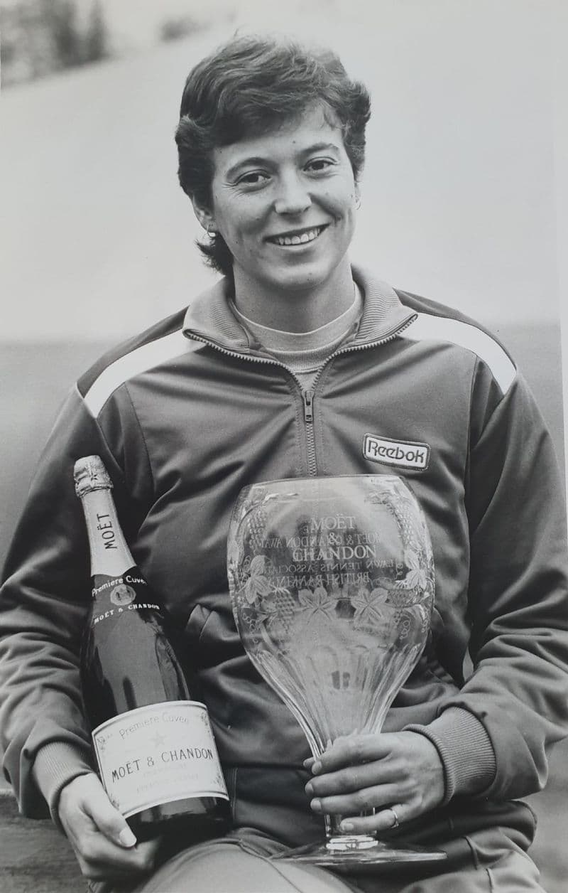 Jo Durie Press Photo (Dec 1986)