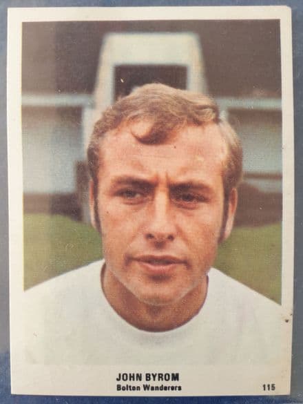 John Byrom (Football Swap Card)