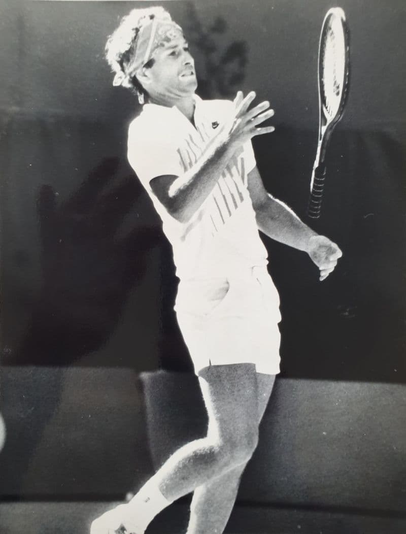 John McEnroe Press Photo, Aus Open (1990)