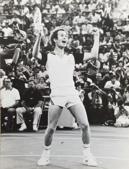 John McEnroe Press Photo, US Open (1981)