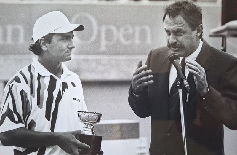 John Newcombe Press Photo