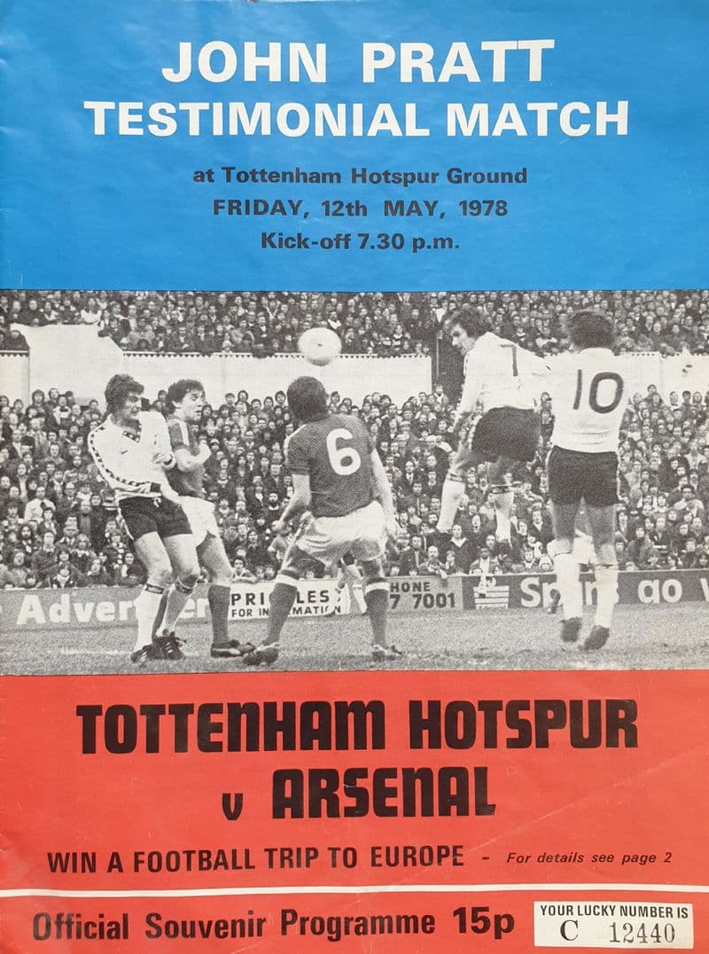 John Pratt Testimonial (1978, May 12th)