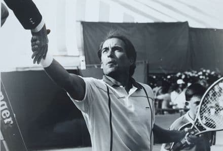 John Sadri Press Photo (Wimbledon, 1986)