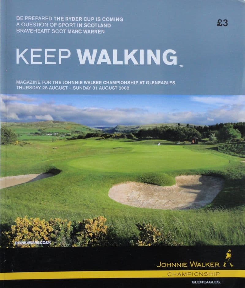 Johnnie Walker Championships Programme 2008