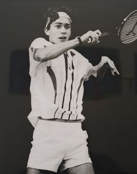 Jonathan Haycock Large Press Photo "Forehand"