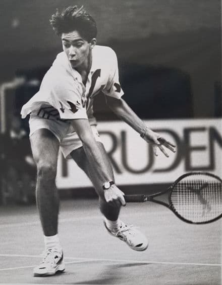 Jonathan Haycock Large Press Photo "Half-volley"