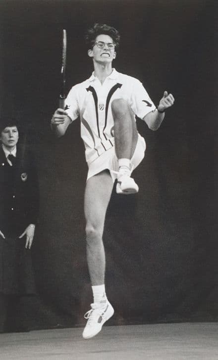 Jonathan Haycock Large Press Photo "Match Point" (1989, JCC)