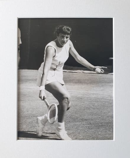Judy Tegart Press Photo "Backhand"