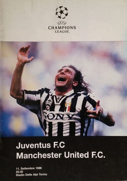 Juventus v Manchester United, Champions League (1996, 11th Sep)