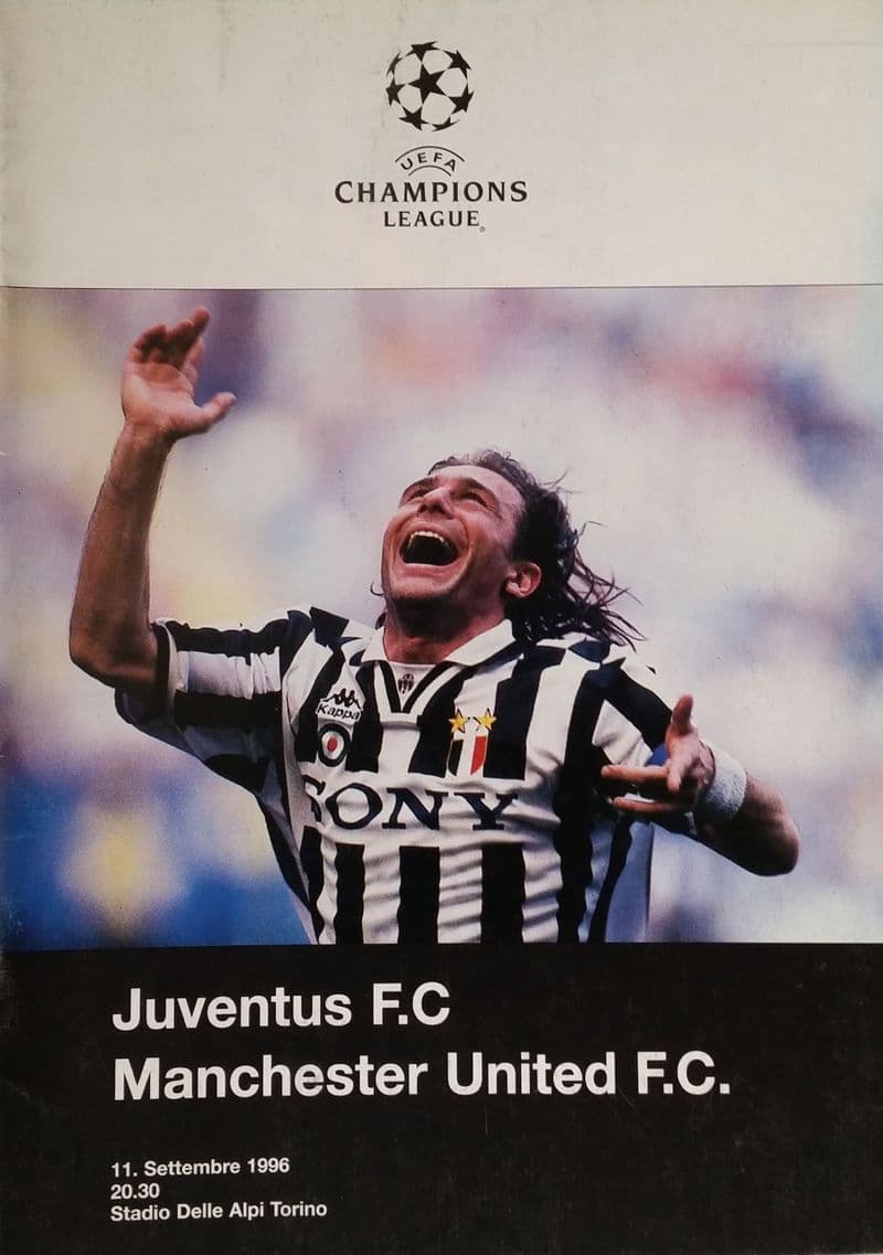 Juventus v Manchester United, Champions League (1996, 11th Sep)
