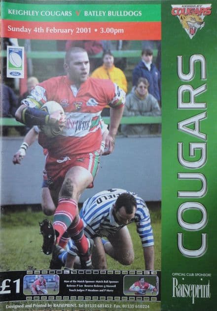 Keighley v Batley (2001, February 4th)