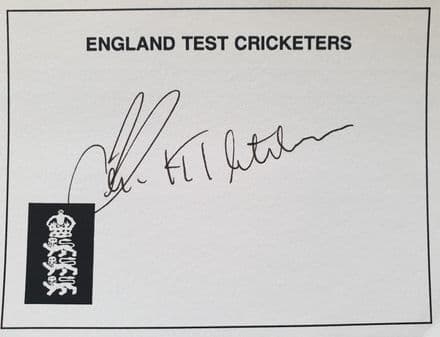 Keith Fletcher Autograph