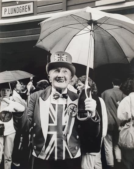 Ken Bailey Press Photo (Wimbledon, 1987)