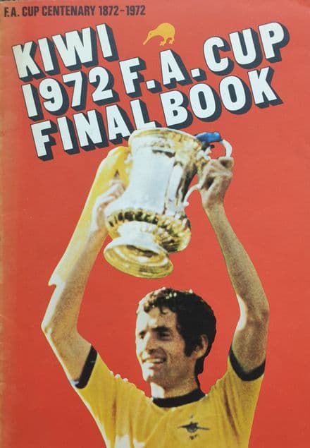 Kiwi 1972 FA Cup Final Book