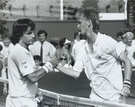 Korda v Sanchez Press Photo, Wimbledon (1988)