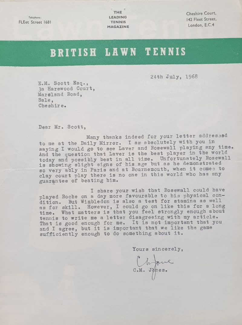 Lawn Tennis (1968, Jul)