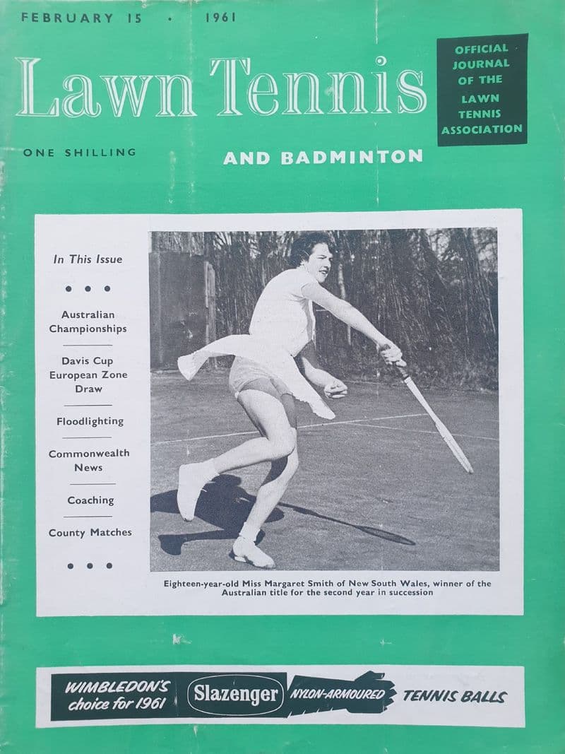 Lawn Tennis & Badminton (1961, Feb 15th)