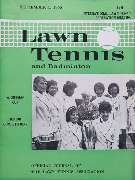 Lawn Tennis & Badminton (1965, Sep 1st)