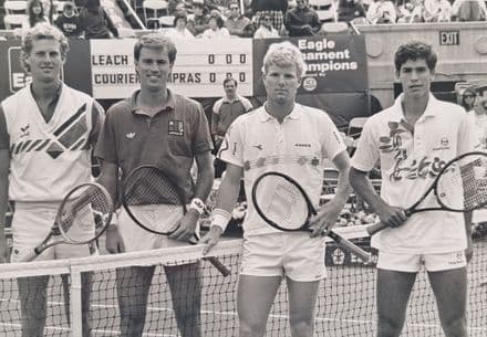 Leach, Pugh, Courier & Sampras Small Press Photo