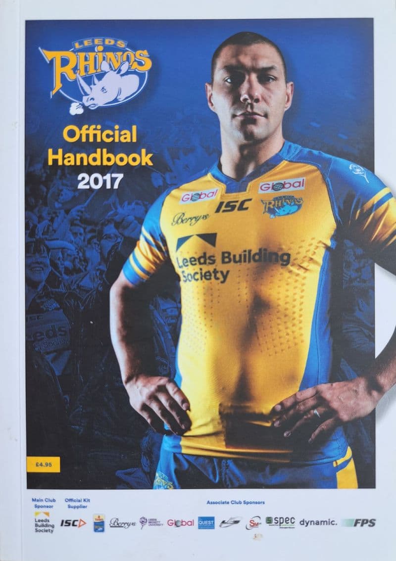 Leeds Rhinos Official Handbook (2017)