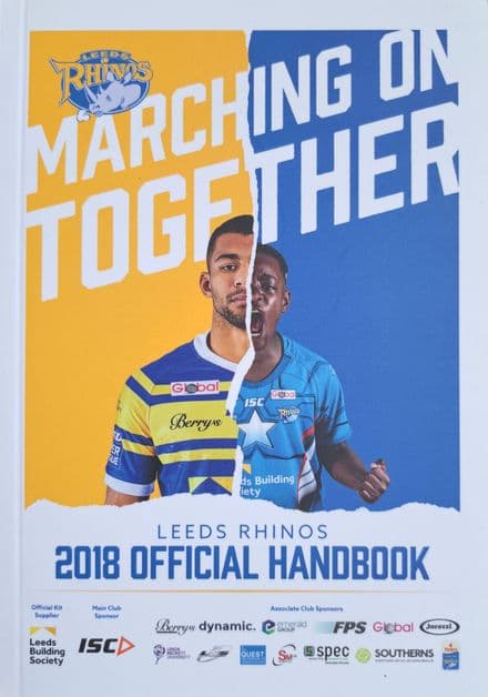 Leeds Rhinos Official Handbook (2018)