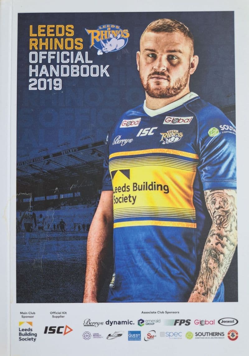 Leeds Rhinos Official Handbook (2019)